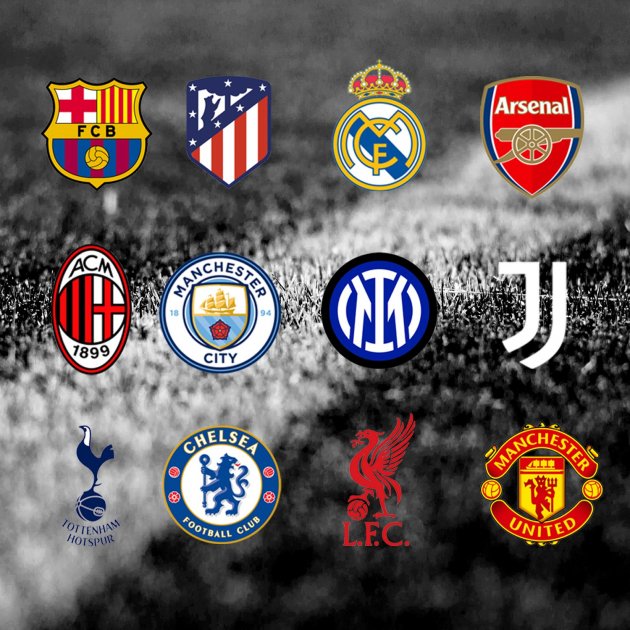 Equipos fundadores de la Superliga