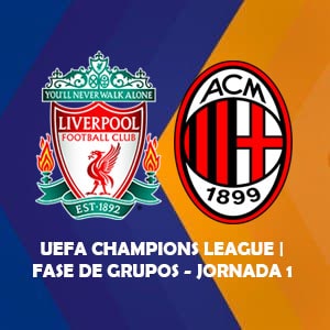 Apostar con Betsson Chile: Liverpool vs AC Milán (15 sept) | Pronósticos para la UEFA Champions League