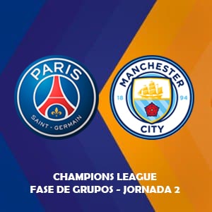 Apostar con Betsson Chile: PSG vs Manchester City (28 sept) | Pronósticos para la UEFA Champions League
