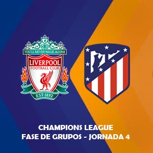 Apostar con Betsson Chile: Liverpool vs Atlético Madrid (03 Nov) | Pronóstico para la cuarta fecha del grupo B de la UEFA Champions League
