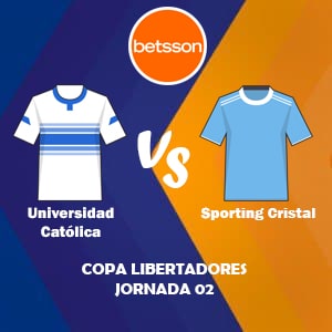Apostar en Betsson Chile con los bonos de bienvenida | Universidad Católica vs Sporting Cristal (12 Abril) Pronósticos para la Copa Libertadores