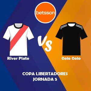 Apostar en Betsson Chile con los bonos de bienvenida | River Plate vs Colo Colo (19 Mayo) | Pronóstico para la Copa Libertadores