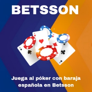 Betsson casino online: Conoce las reglas del póker con baraja española
