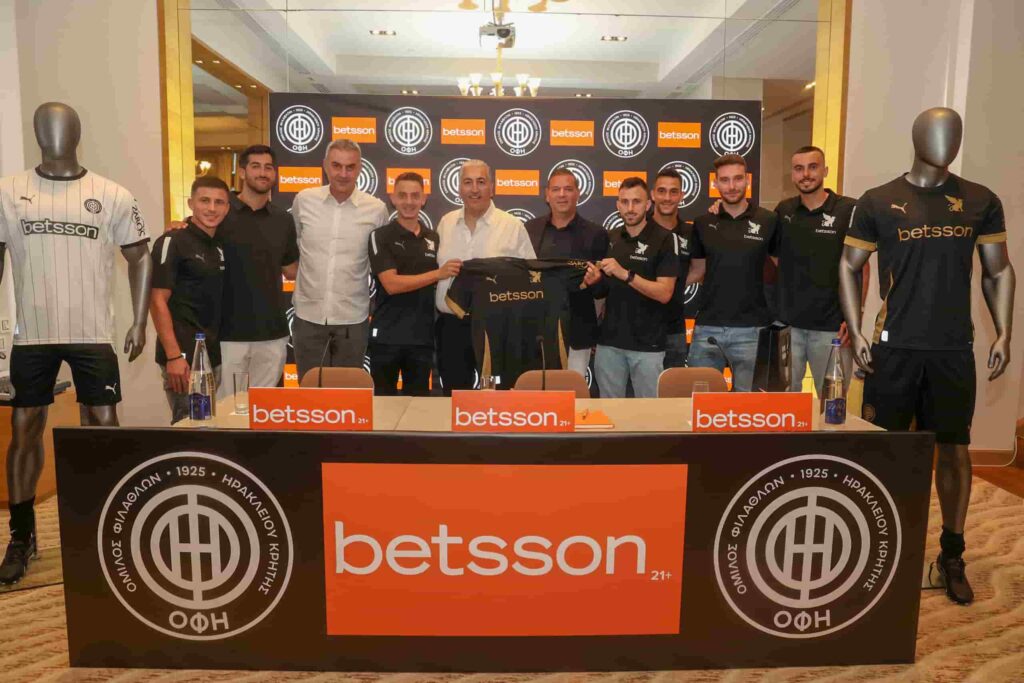 Betsson - Acuerdo Betsson y OFI Creta FC