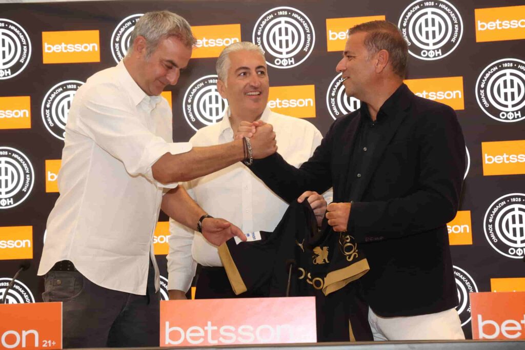 Betsson patrocinador del OFI Creta FC