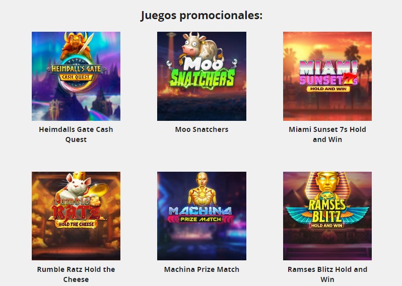 Juegos promocionales del Pozo Millonario de Kalamba