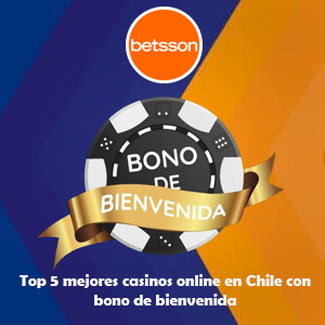 Top 5 mejores casinos online en Chile con bono de bienvenida