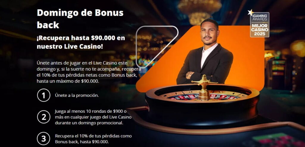Domingo de Bonus back