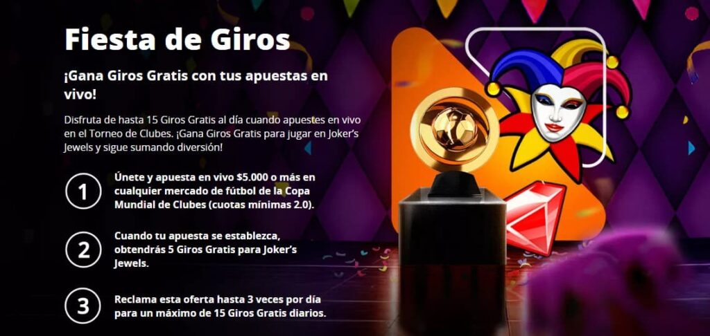 Fiesta de Giros de Betsson casino