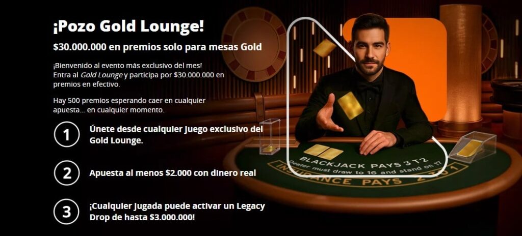 ¡Pozo Gold Lounge!