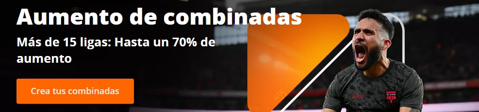 Aumento de combinadas