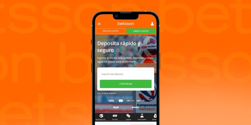 Deposita rápido y seguro